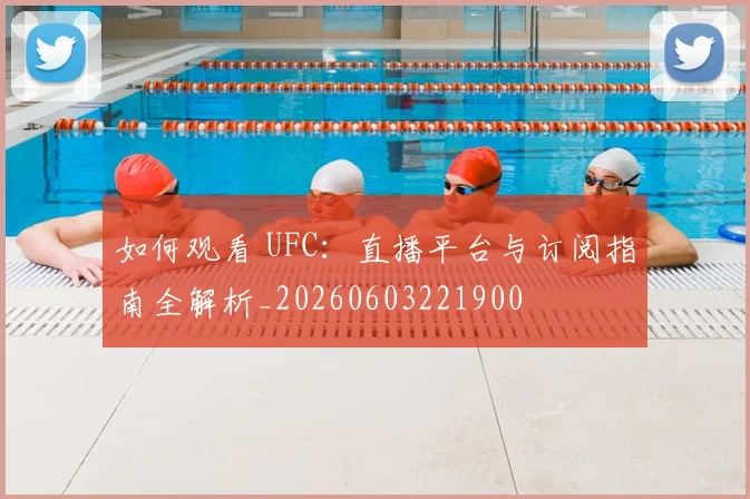 如何观看 UFC：直播平台与订阅指南全解析_20260603221900